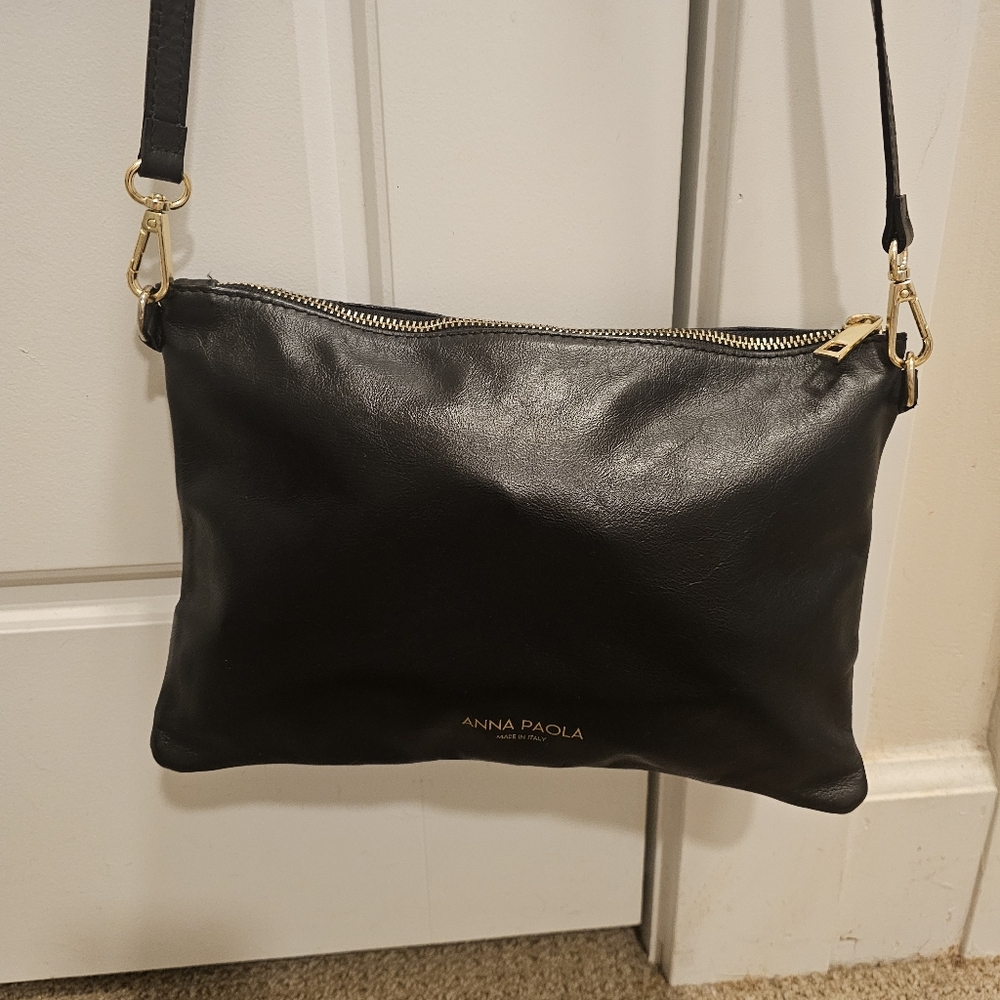Anna Paola Black Handbag - Picture 4 of 10